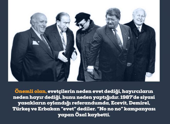 siyasiler demirel, özal, Ecevit, Erbakan