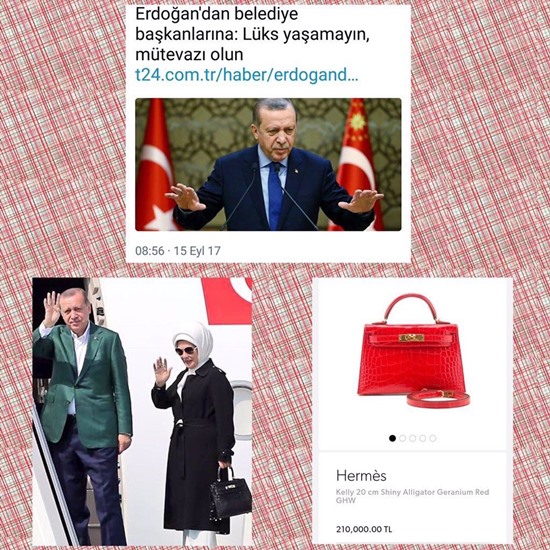 EMİNE ERDOĞAN’IN YAKASINDA 15 BİN DOLARLIK SU SİNEĞİ MÜCEVHERİ! Zaman