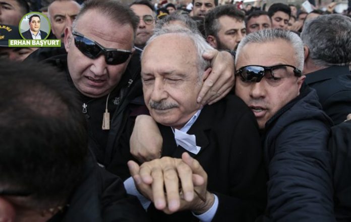 kılıçdaroğlu saldırı yumruk