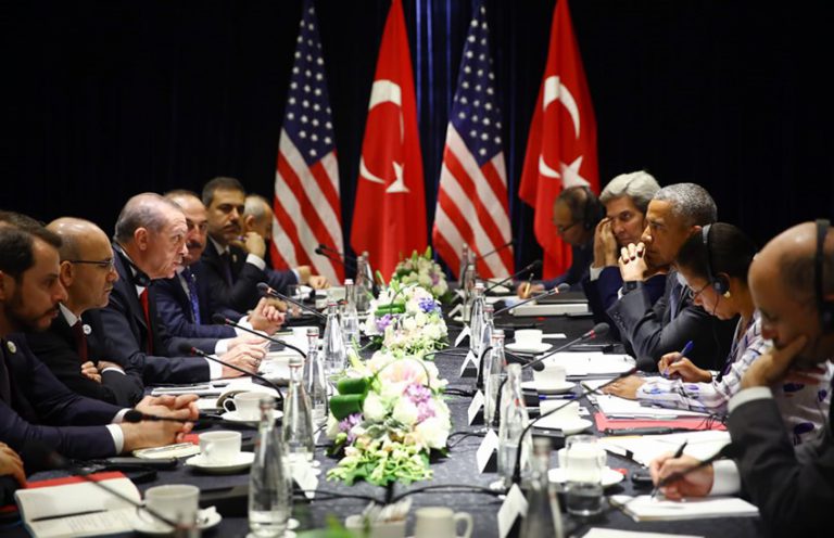 Erdoğan, Obama ve Merkel ile görüştü