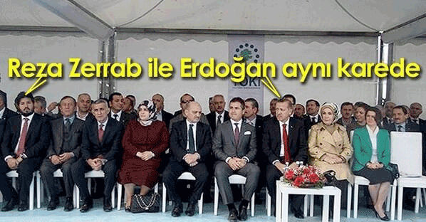 zarrab erdogan aynı karede