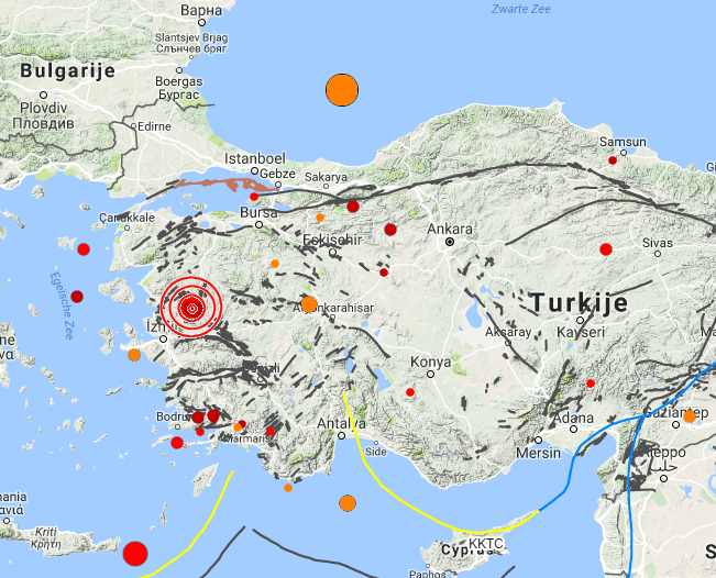 Ege, Akdeniz ve Karadeniz'de deprem fırtınası - Tr724