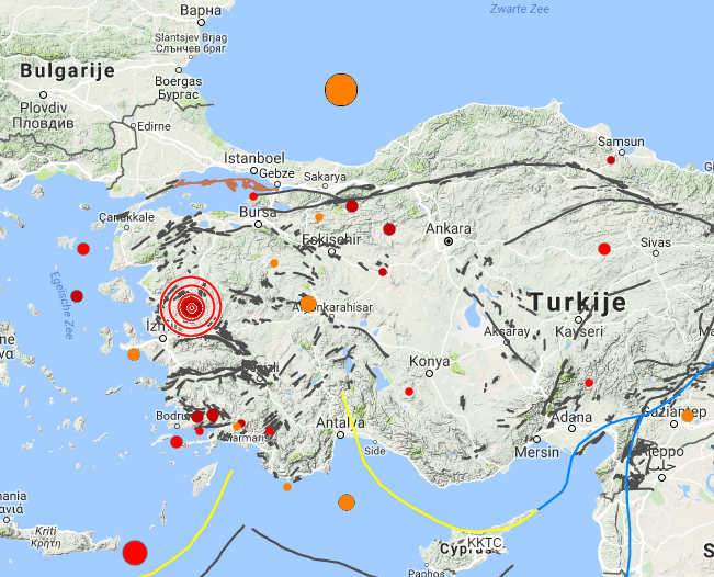 Ege, Akdeniz ve Karadeniz’de deprem fırtınası