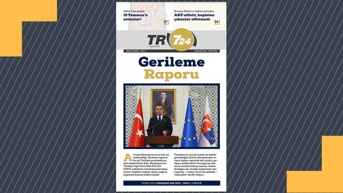 Tr724 e-Gazete yayında  [Cuma]