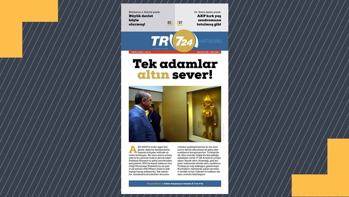 Tr724 Haftasonu gazeteniz yayında