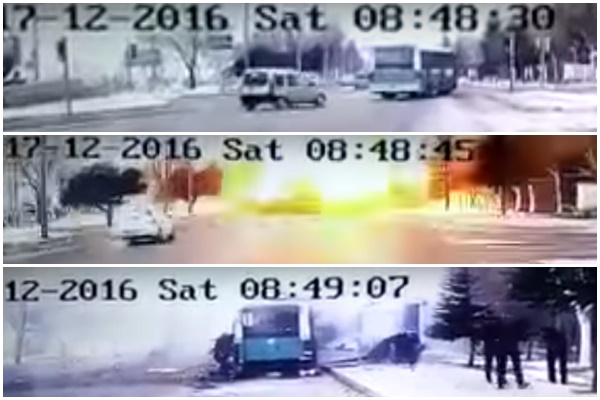 14 askerin şehit edildiği hain saldırının görüntüleri ortaya çıktı [VİDEO]