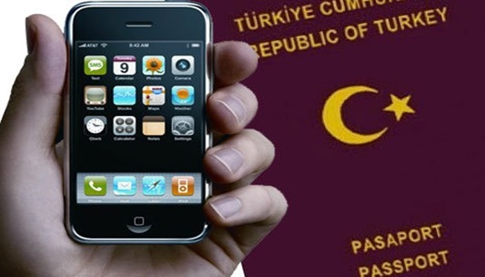 Cep telefonunu pasaporta işletmek 218 TL