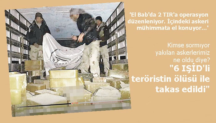 Tüyleri diken diken eden yazı: “El Bab’da Mehmetçiğe yapılan kalleşlikler!..”