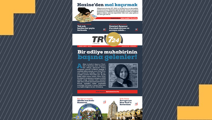 TR724 | 7 Şubat Salı Gazeteniz