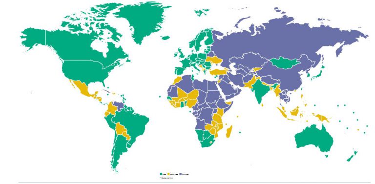 Freedom House Dünyada Özgürlükler Raporu: Özgürlüklerin en fazla gerilediği ülke, Türkiye