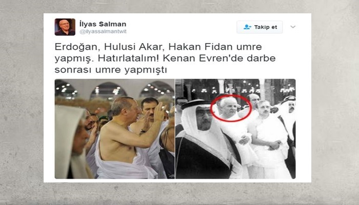 Yine referandum öncesi yine umre