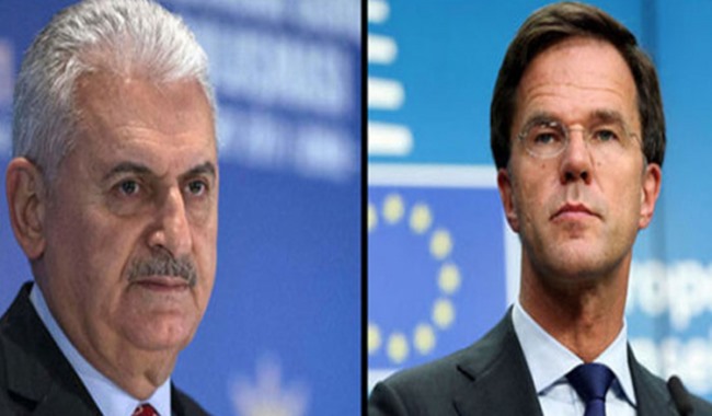 Hollanda Başbakanı’nın yemek teklifini Binali Yıldırım kabul etti