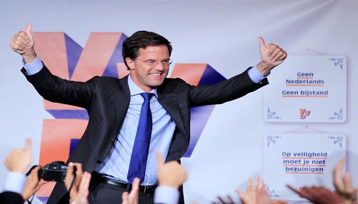 Yeniden Başbakan seçilen Rutte: Yanlış popülizmine yenik düşmeyen Hollanda halkına teşekkürler