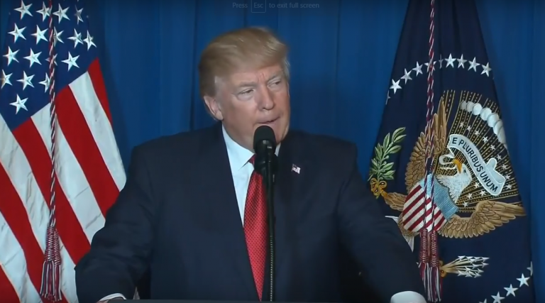 Trump: Suriye’yi vurma emri verdim [VİDEO]