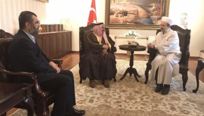 Mehmet Görmez, BM’nin “El Kaide” listesinde olan kişi ile makamında görüştü