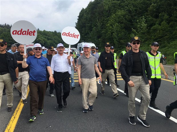 12. gün tamamlandı: Adalet yürüyüşünde provokasyon uyarısı