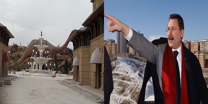 Gökçekli Ankara’nın yeni tartışması: Plastik kedili havuz ve 2 milyon liralık maliyeti!