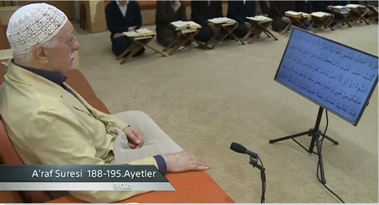 Gülen’in Ramazan mukabelesi canlı yayınladı [VİDEO]