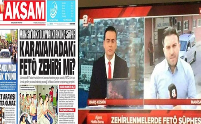 Askerleri zehirleyen AKP’li yandaş firmanın suçunu da ‘Cemaate’ attılar