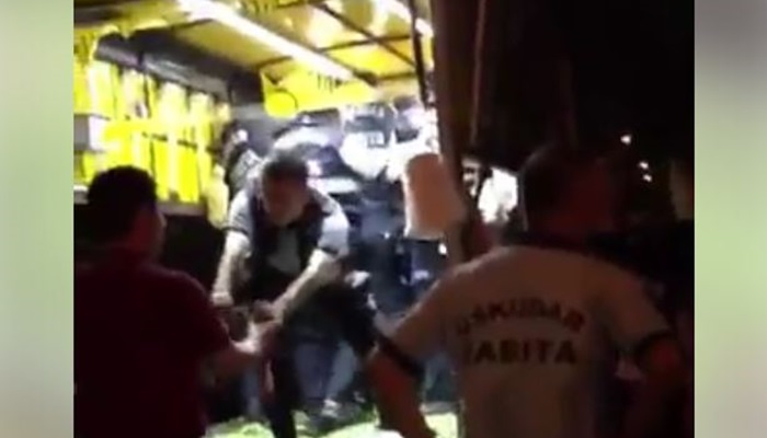 Zabıta zulmü, kadın satıcıyı bayılttı