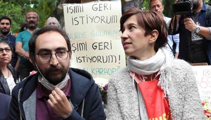 Açlık grevinde 120. güne ulaşan Nuriye Gülmen ve Semih Özakça yürüyemiyor