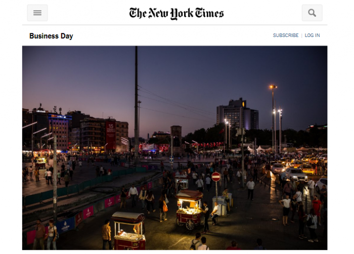 The New York Times Akın İpek hikayesiyle sistematik el koymaları haberleştirdi