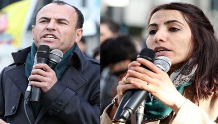 hdpli-milletvekili-tugba-hezer-oeztuerk-ve-faysal-sariyildiz-bruekselde-goeruentuelendi-4373