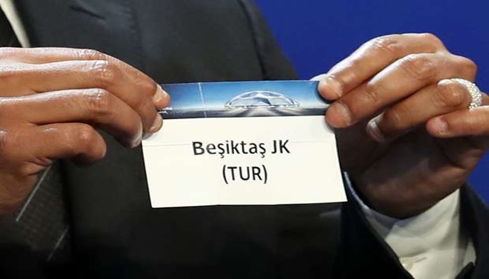Beşiktaş’ın Şampiyonlar Ligi’ndeki rakipleri belli oldu