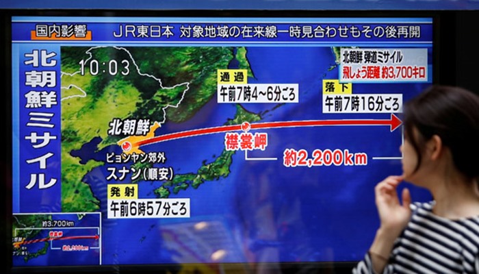 Kuzey Kore bir füze daha fırlattı, Japonya alarma geçti!