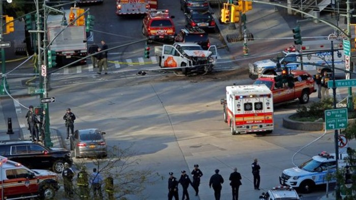 New York’ta kamyonetli terör saldırısı: En az 8 ölü, 15 yaralı