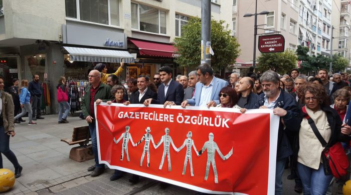 gazetecilere özgürlük yürüyüşü
