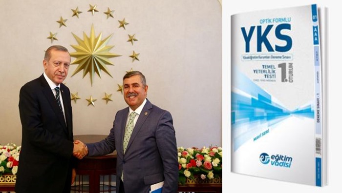 Üniversite sınavının isminden başka birşey bilinmiyor ama AKP’li vekilin şirketi deneme kitaplarını basmaya başladı