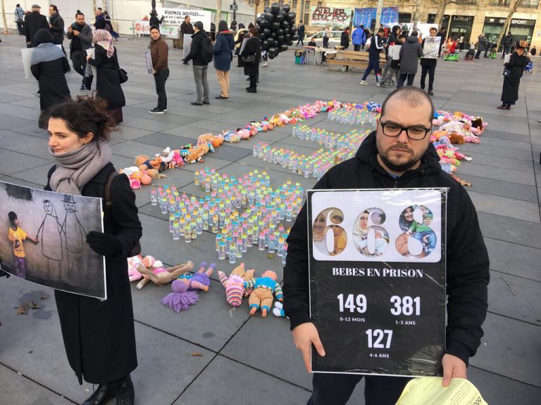 Paris’te 10 Aralık İnsan Hakları Haftası mesajı: Hapisteki 668 bebek ve 17.000 kadını serbest bırakın