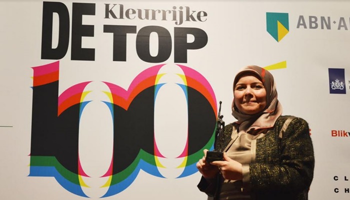 Saniye Çalkın, Hollanda’nın “Renkli En İyi 100’ü seçildi