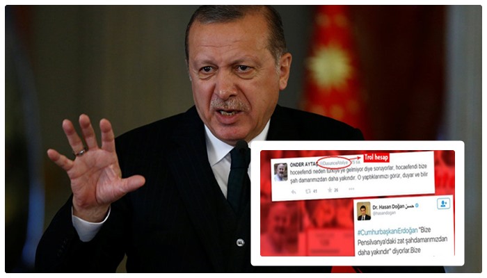 Trol hesaptan atılan twit konuşma metnine girdi, Erdoğan da gerçekmiş gibi anlattı!