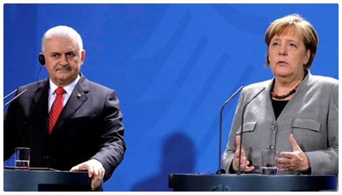 Merkel-Yıldırım görüşmesinde gündem Deniz Yücel oldu: “Hukuk devleti ilkelerine sadık kalınmalı”