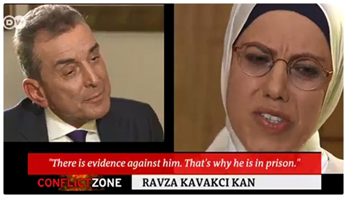 Alman televizyonunun “Deniz Yücel 1 yıldır neden cezaevinde? Bir tek Deniz de değil..” sorusuna Kavakçı cevap veremedi