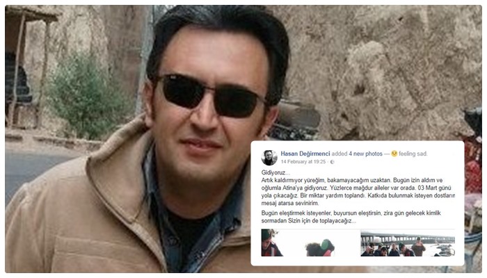‘Artık kaldırmıyor yüreğim’ dedi; mağdurlara yardım için gittiği Atina’da kalbine yenik düştü