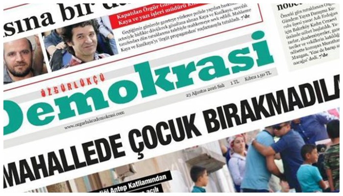 Polisin İstanbul’da gece bastığı gazeteye sabah kayyım atandı!
