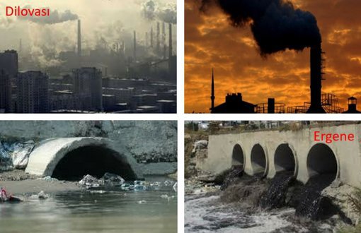 Dilovası ve Ergene kanser ve kirlilikte alarm veriyor