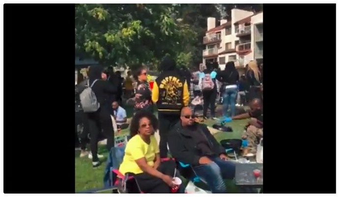 ABD’de siyahilere yönelik ayrımcılığa karşı ilginç protesto!