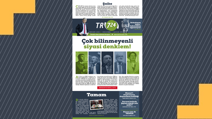 Tr724 | 10 Mayıs Perşembe Gazeteniz