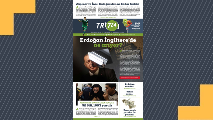 Tr724 | 15 Mayıs Salı Gazeteniz