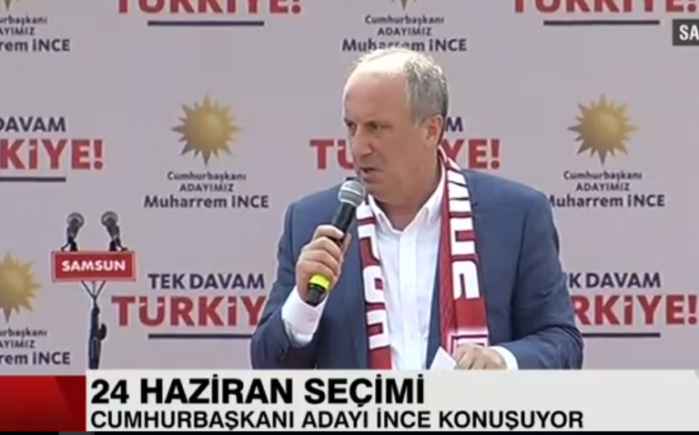 Muharrem İnce seçim manifestosu: En önemli görevim insanımızı barıştırmak