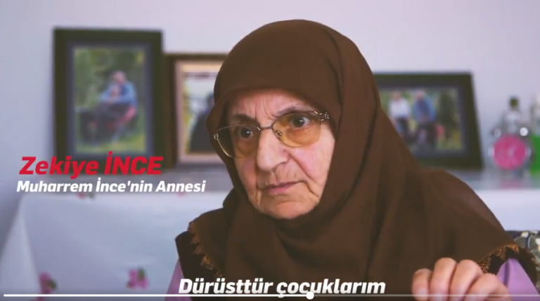 Muharrem İnce’nin annesinden cumhurbaşkanı adayı oğluna iki nasihat