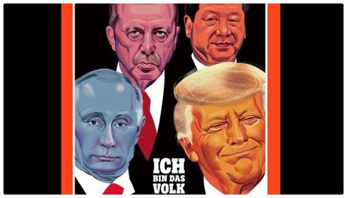 Der Spigel ‘otokrat’ manşetini attı; Erdoğan ‘Elhamdülillah, iyi birşey, bizden bahsediyorlar’ anladı!