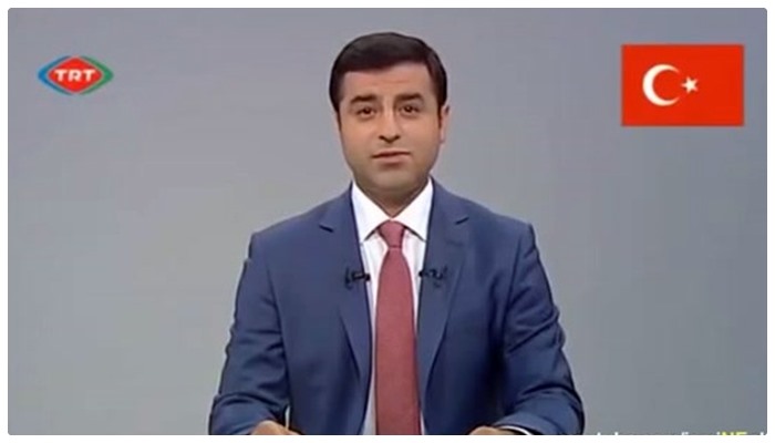 TRT, Demirtaş’ı sadece 3 saniye gösterdi!