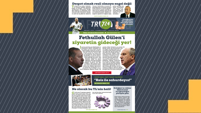 Tr724 | 2 Haziran Haftasonu Gazeteniz