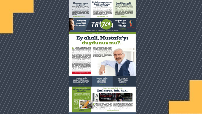 Tr724 | 5 Haziran 2018 Salı Gazeteniz