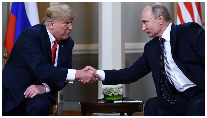 Putin ile biraraya gelen Trump: Dünya iyi anlaştığımızı görmek istiyor